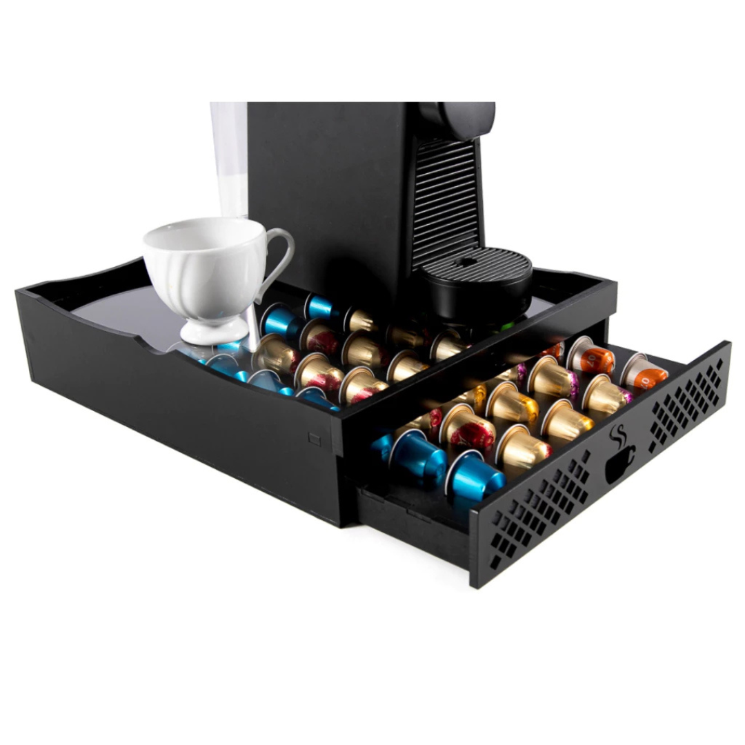 Porta Capsulas de Café com 35 Cápsulas Grátis