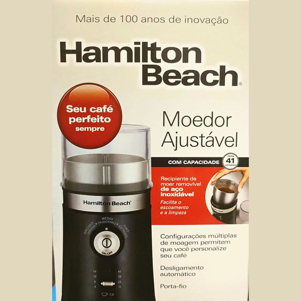 Moedor De Café Hamilton Beach Ajustável - 127V
