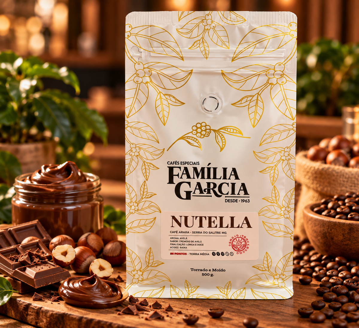Cafe especial Nutella 500 gr