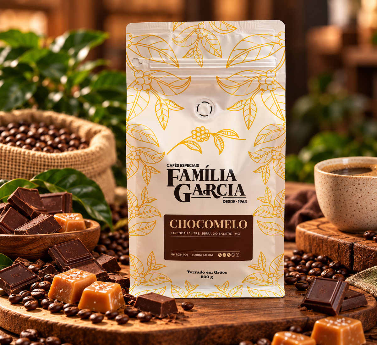 Cafe especial Chocomelo 500 gr