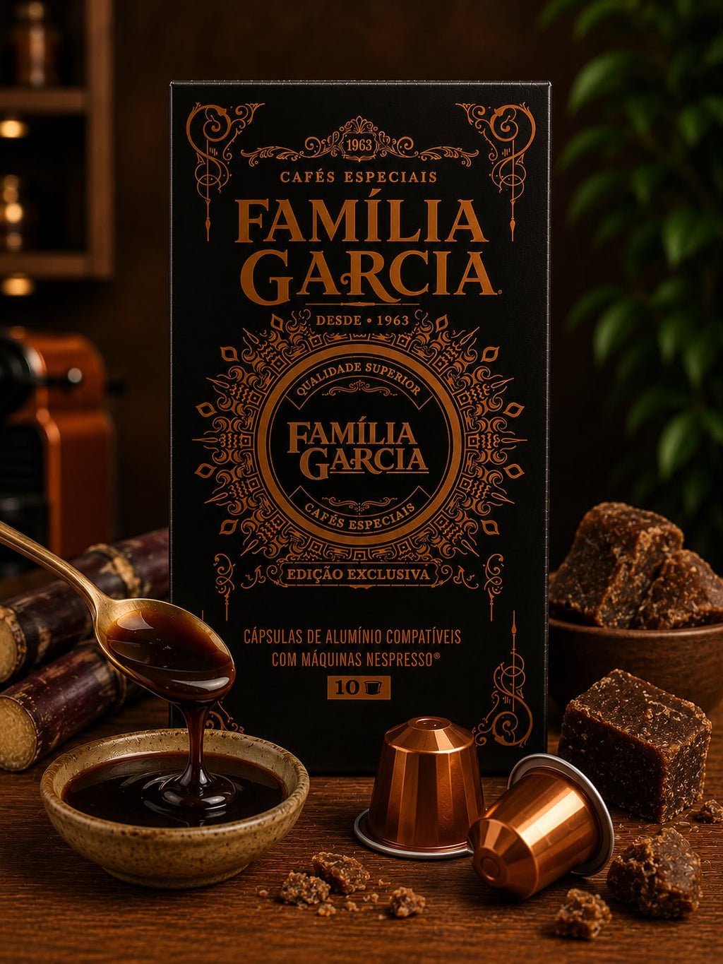 Cápsulas de Café Especial Orgânico